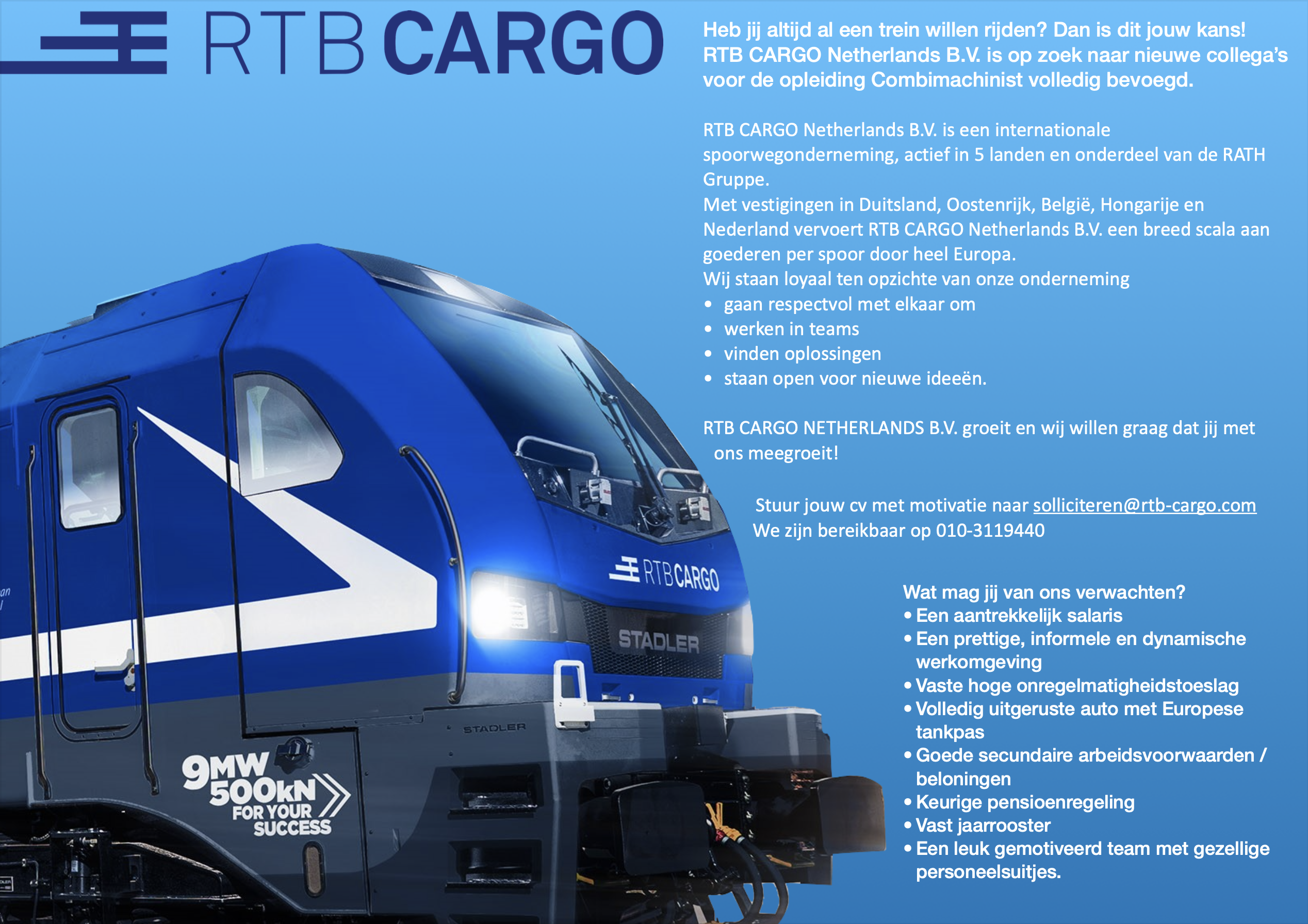 vacature Mcn opleiding